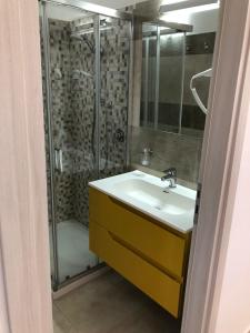 Koupelna v ubytování Casa vacanze Capo Rizzuto 1