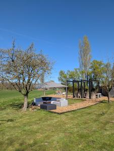Zahrada ubytování Bed and Breakfast, de Heidedijk