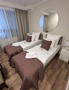 Postel nebo postele na pokoji v ubytování Holi Resort