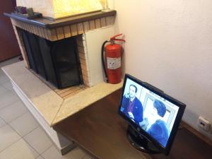 Μια τηλεόραση ή/και κέντρο ψυχαγωγίας στο Guest house Giannad Distomo
