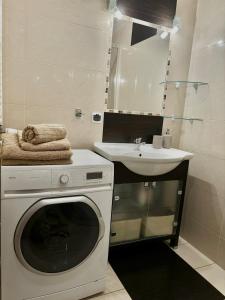 Ένα μπάνιο στο Apartament Spacerowa blisko morza