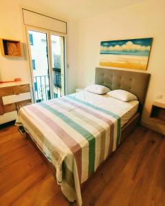 Postel nebo postele na pokoji v ubytování 1002 Precioso apartamento a 250 m de la playa by homeselectspain