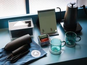 OCICA OSHIAGE TOKYO by R HOTELにあるコーヒーまたはお茶