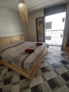 Postel nebo postele na pokoji v ubytování House Berbere 3 With roof terrace + 10 fotografií