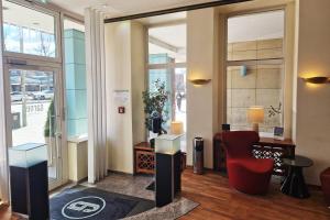 Posezení v ubytování Garner Hotel Hamburg - Wandsbek Marktplatz by IHG