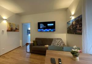 TV a/nebo společenská místnost v ubytování Orvieto Residence