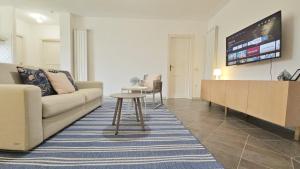 TV a/nebo společenská místnost v ubytování Green House