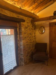 Ein Sitzbereich in der Unterkunft La Casita de Verdiago