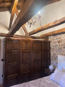 Ein Bett oder Betten in einem Zimmer der Unterkunft La Casita de Verdiago
