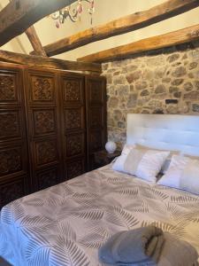 Ein Bett oder Betten in einem Zimmer der Unterkunft La Casita de Verdiago