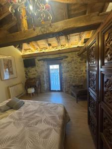 Ein Bett oder Betten in einem Zimmer der Unterkunft La Casita de Verdiago
