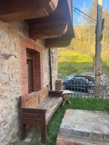 Ein Garten an der Unterkunft La Casita de Verdiago