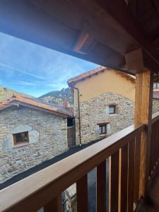Ein Balkon oder eine Terrasse in der Unterkunft La Casita de Verdiago