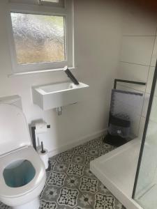 Koupelna v ubytování River View Lodge