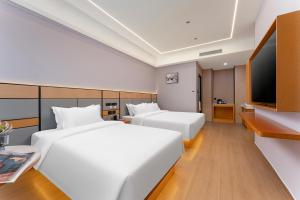 Fotografie z fotogalerie ubytování 沃德Smart酒店济南东站店 v destinaci Ťi-nan
