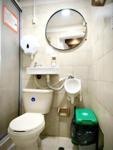Koupelna v ubytování Ayllu Hostel