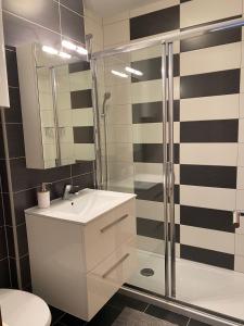 Et badeværelse på Stefs Nest