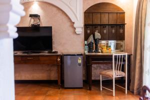 Η κουζίνα ή μικρή κουζίνα στο Ziva Suites - A Botique Hotel