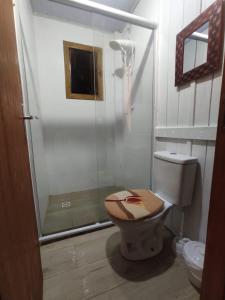 Ένα μπάνιο στο Chalé Lagoa