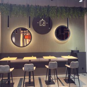 Restaurace v ubytování Rimedya Hotel - an der Messe München