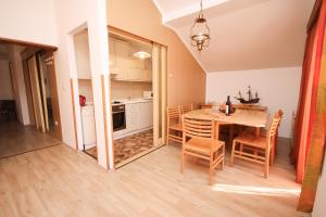 Küche/Küchenzeile in der Unterkunft Apartment Macan
