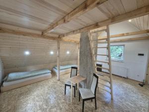 Ένα ή περισσότερα κρεβάτια σε δωμάτιο στο Kuća za odmor Carpe Diem