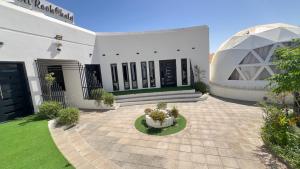 Zahrada ubytování شاليه الروح AlRooh Chalet