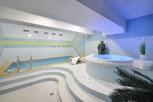 The swimming pool at or close to Hotel Podhrad