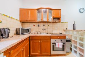 Kuchyňa alebo kuchynka v ubytovaní Work and Play Apartment