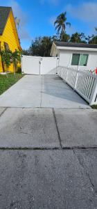 El edificio en el que está la casa de vacaciones