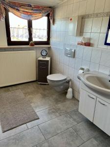 Koupelna v ubytování Ferienwohnung Brigitte