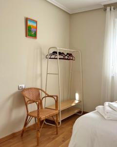 Ένα ή περισσότερα κρεβάτια σε δωμάτιο στο La casa de siempre