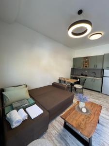Dapur atau dapur kecil di Inos Apartment