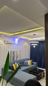 Posezení v ubytování Lekki Lagos Apartment
