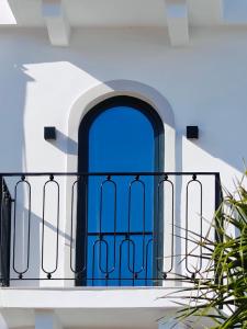 Balkón nebo terasa v ubytování VILLA MARGARIT Boutique Hotel