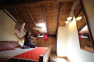 Postel nebo postele na pokoji v ubytování B&B Polifemo Etna