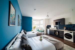 Η κουζίνα ή μικρή κουζίνα στο Open Mind Property - Apartment with 2 Double Beds