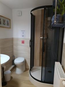 Koupelna v ubytování Ferienwohnung Elbflair