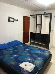 Postel nebo postele na pokoji v ubytování Casa Santorini II