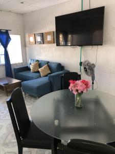 Posezení v ubytování Casa Santorini II
