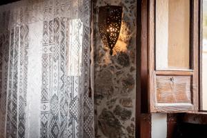 Koupelna v ubytování EcoVerode Hotel Emblemático Vegetariano Vegano