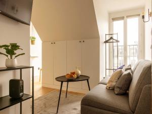 Posezení v ubytování Charming studio A C - 2P- Montorgueil