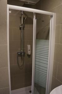 Koupelna v ubytování Hotel Evergreen