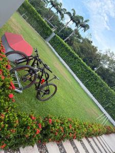 Taman di luar Quinta La Bonita Restrepo-Meta