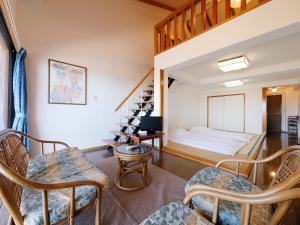 Posezení v ubytování Resort Hotel Umibe no Kajuen