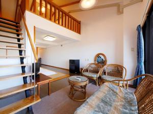 Posezení v ubytování Resort Hotel Umibe no Kajuen