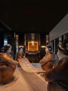 Area soggiorno di 西安曲江芳林苑酒店