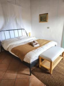 Voodi või voodid majutusasutuse Authentic Tuscan Getaway toas