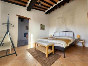 Voodi või voodid majutusasutuse Authentic Tuscan Getaway toas