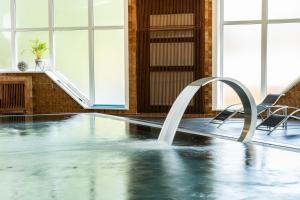 Bazén v ubytování Esplanade, dependance hotelu Monti Spa nebo v jeho okolí